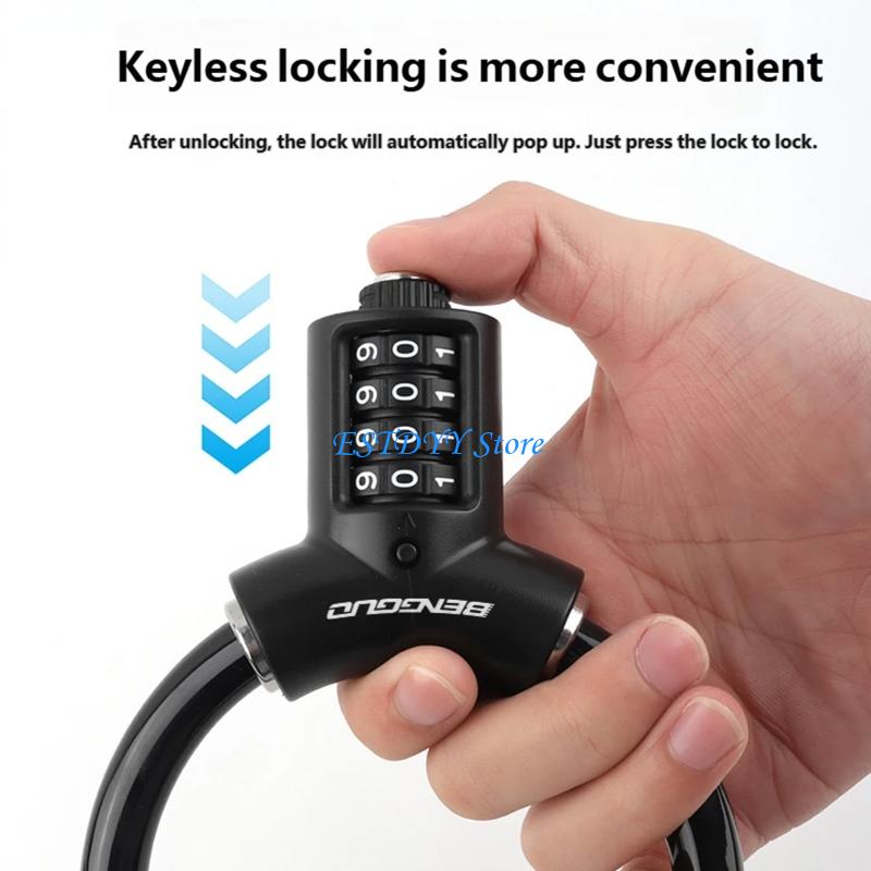 Cable Lock Flexible - Khóa kết hợp độ bền hợp
