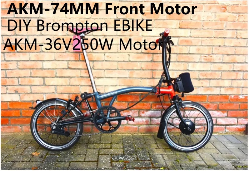 Dynamo Hub Front - Suitable for Electric brompton Bike Motor