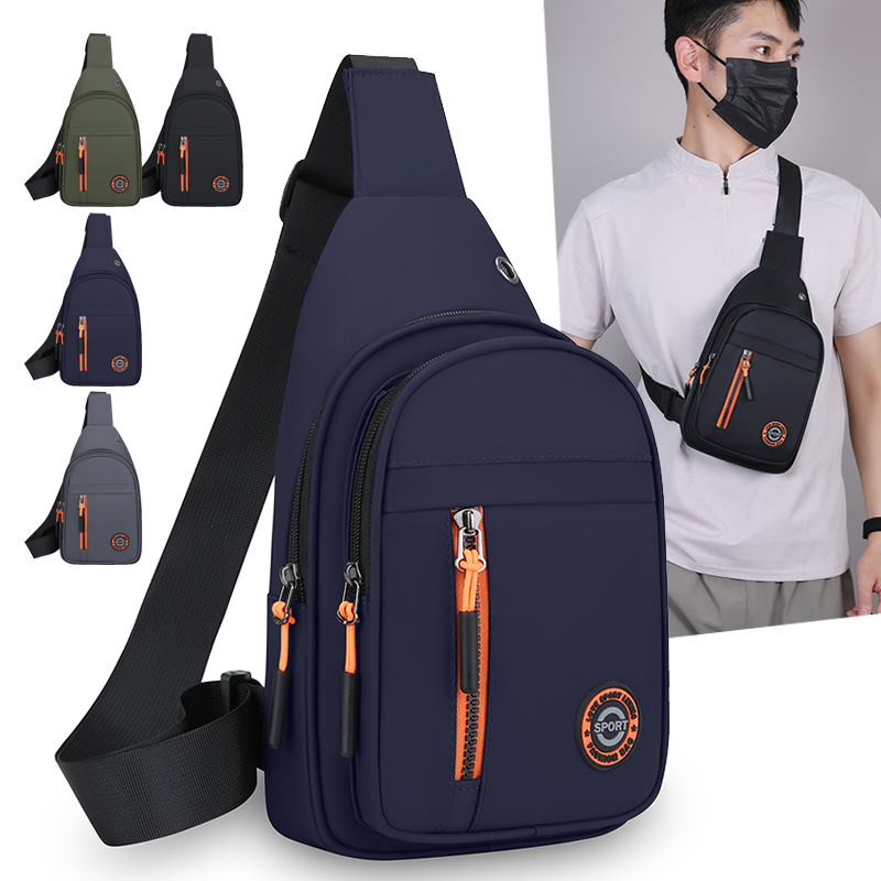 Cycling Commuter Backpack Waterproof - Chest Bag Men Front Crossbody Bag