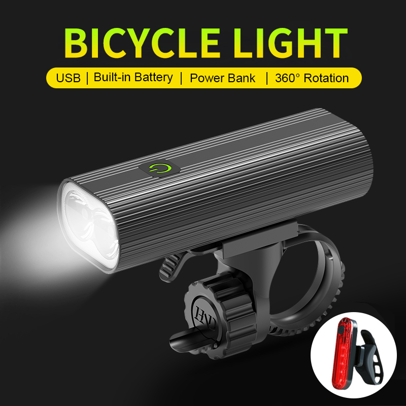 Commuting With Road Bike - Rechargeable Super Bright Bike Headlight LED