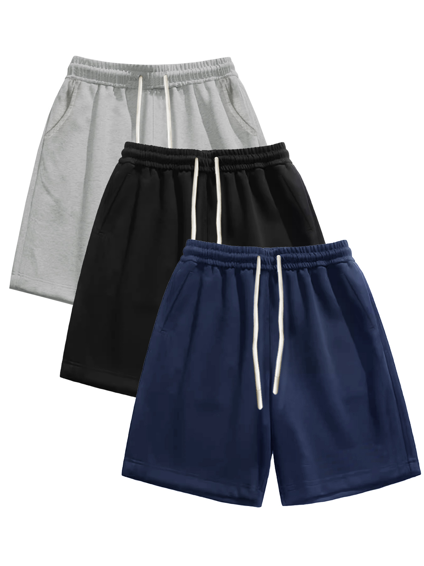 Cycling Commuter Pants - 3-piece men's shorts, summer solid color