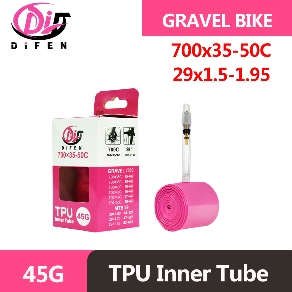 45G DiFen TPU Gravel Bicycle I - đánh giá và giá Inner Tube 700C