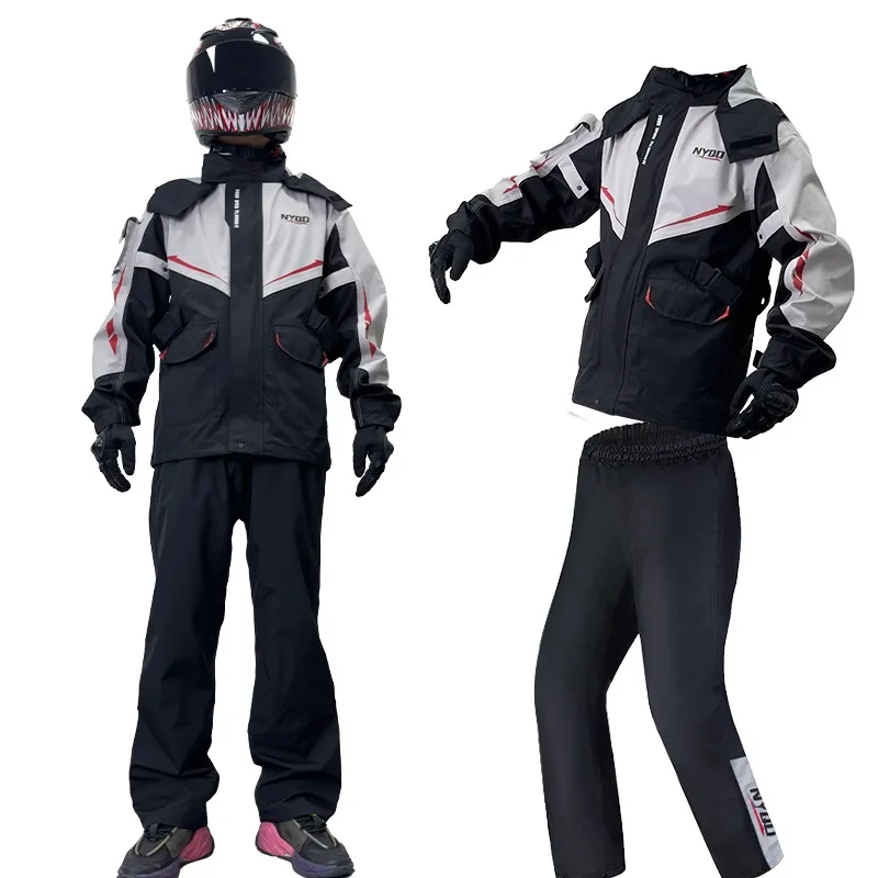 Motorcycle Raincoat Set, Rain  - đánh giá và giá Cycling Rain Jacket Commute