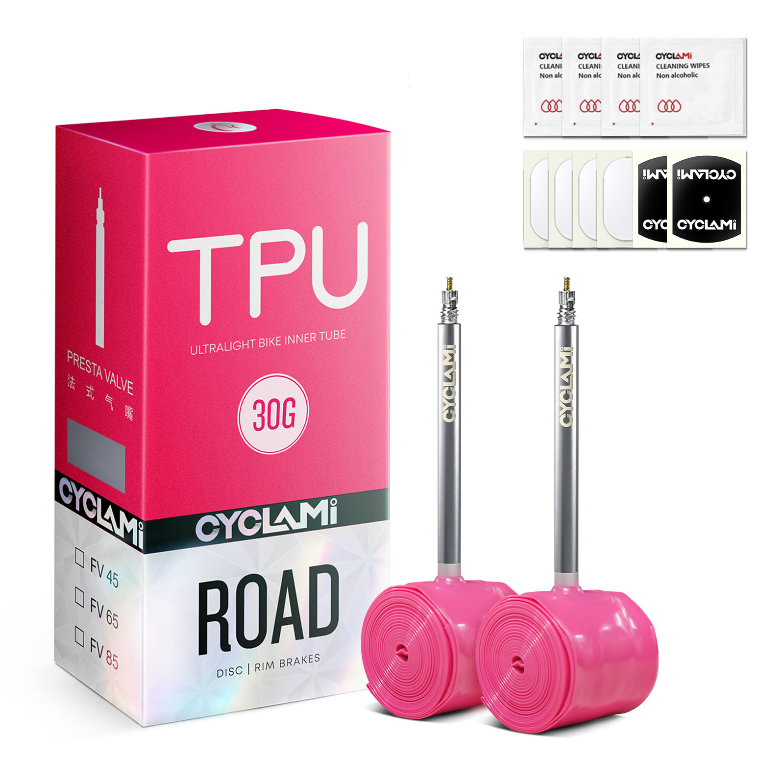 2PC CYCLAMI Bike Inner Tube St - đánh giá và giá Inner Tube 700C