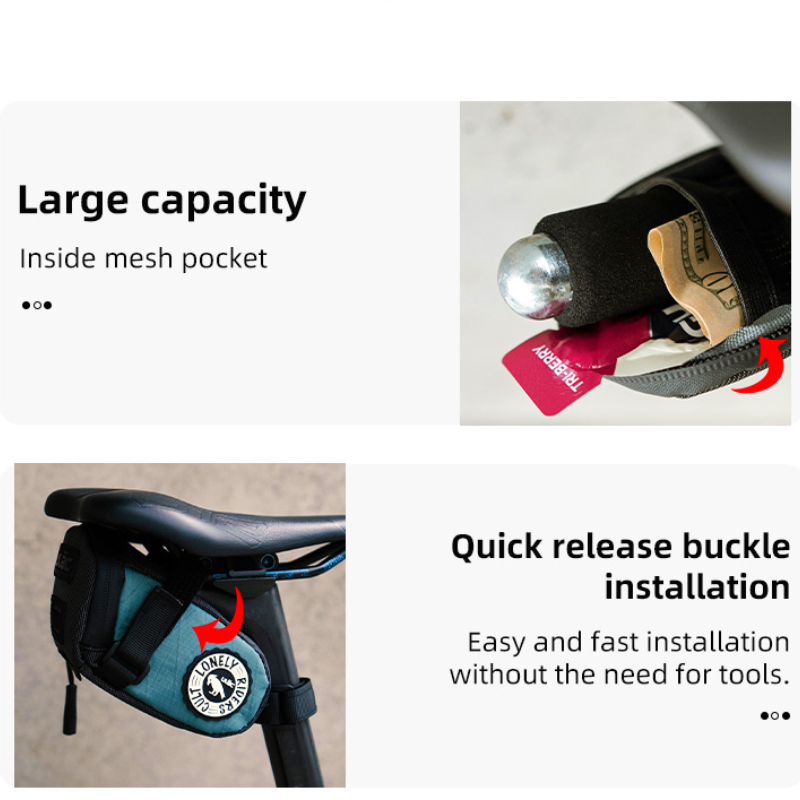 ULAC Cycling Seat Bag 0.6/1/1. - đánh giá và giá Cycling Commuter Backpack Waterproof
