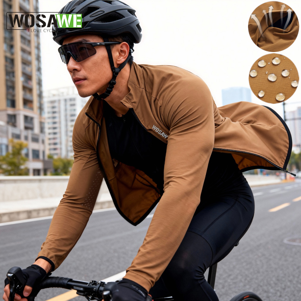WOSAWE Cycling Windbreaker Uni - đánh giá và giá Cycling Commuter Jacket