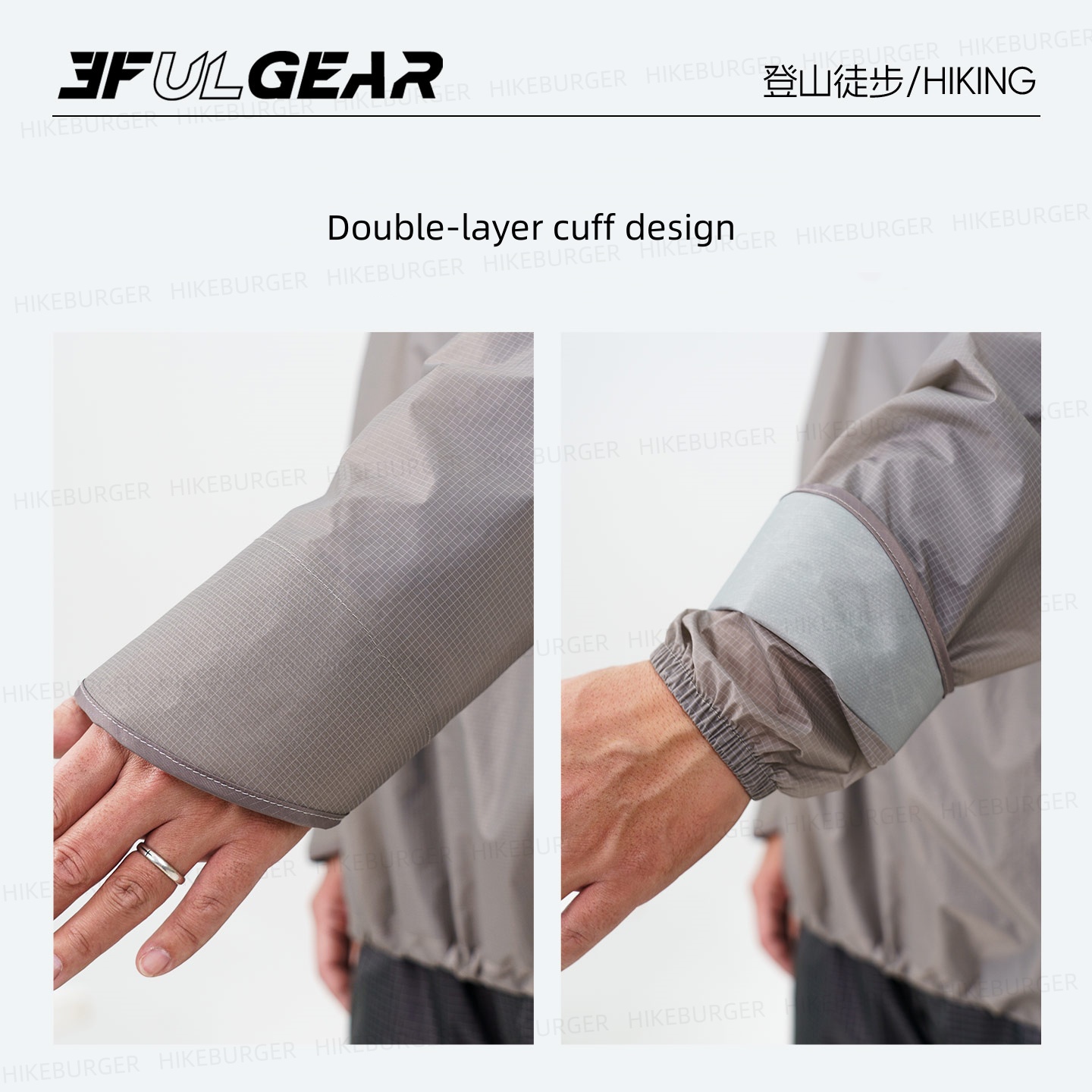 3F UL GEAR QingSuo Spilt Rain  - đánh giá và giá Cycling Rain Jacket Commute