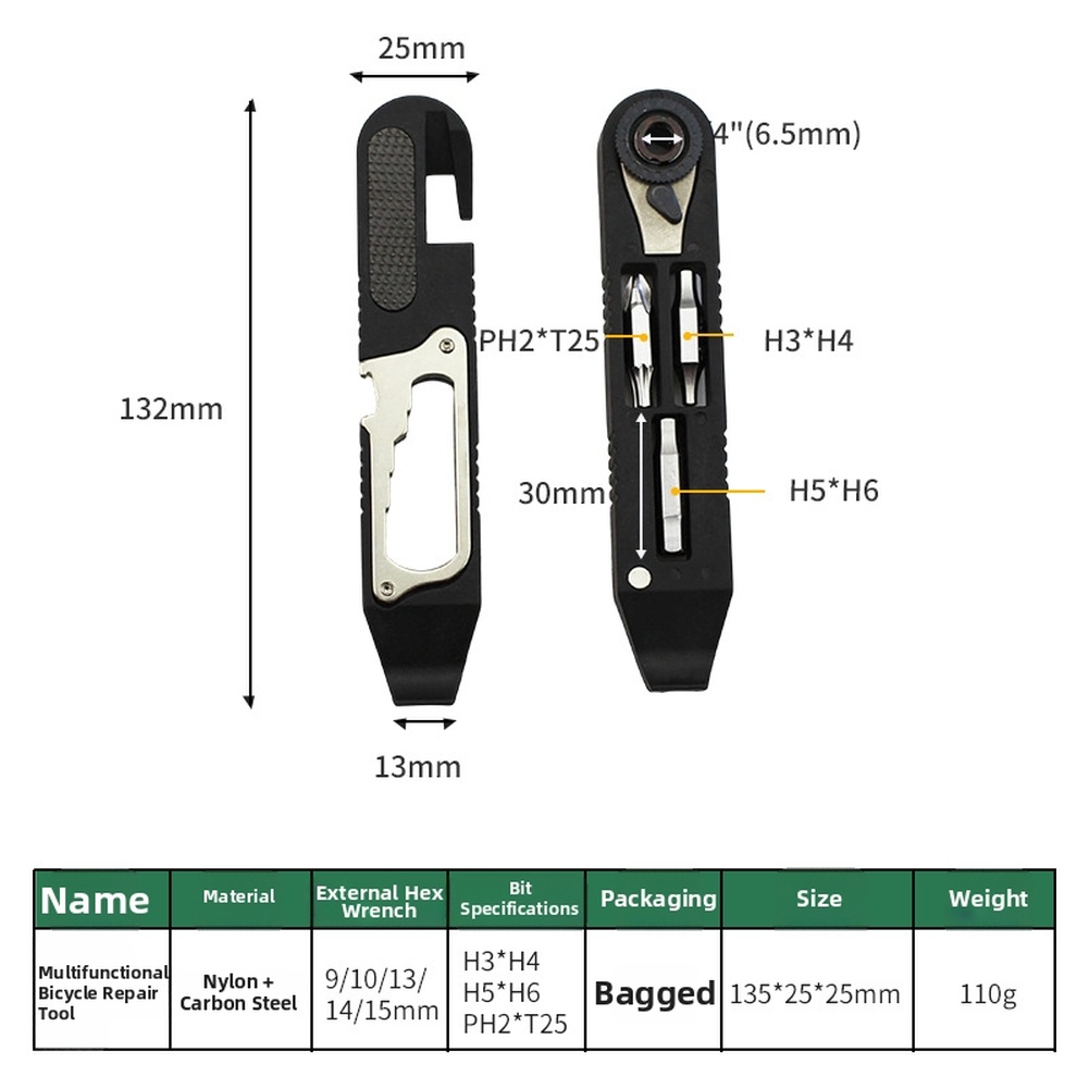Bike Tool Kit Made of Carbon S - đánh giá và giá Cycling For Commute