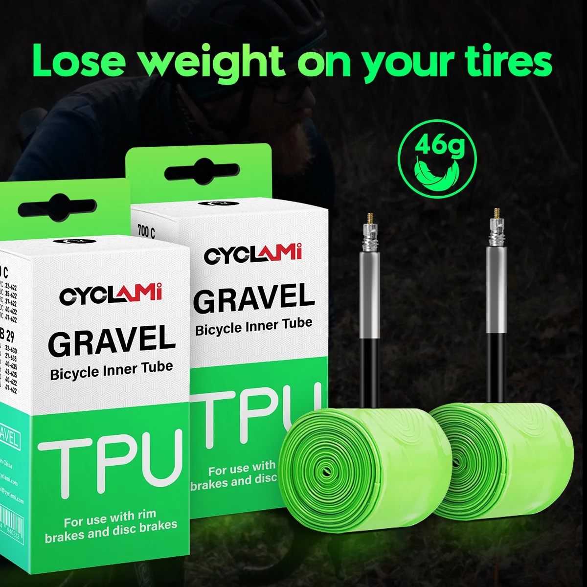 CYCLAMI Ultralight Road MTB 29 - đánh giá và giá Inner Tube 700C
