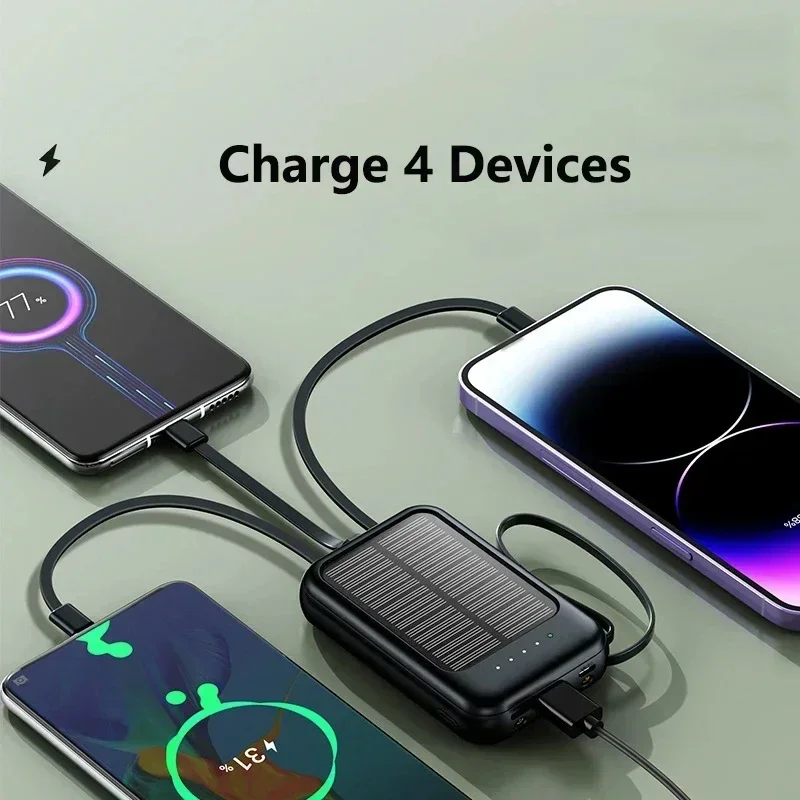 Power bank 50000mah Solar Powe - đánh giá và giá Usb Charger Dynamo