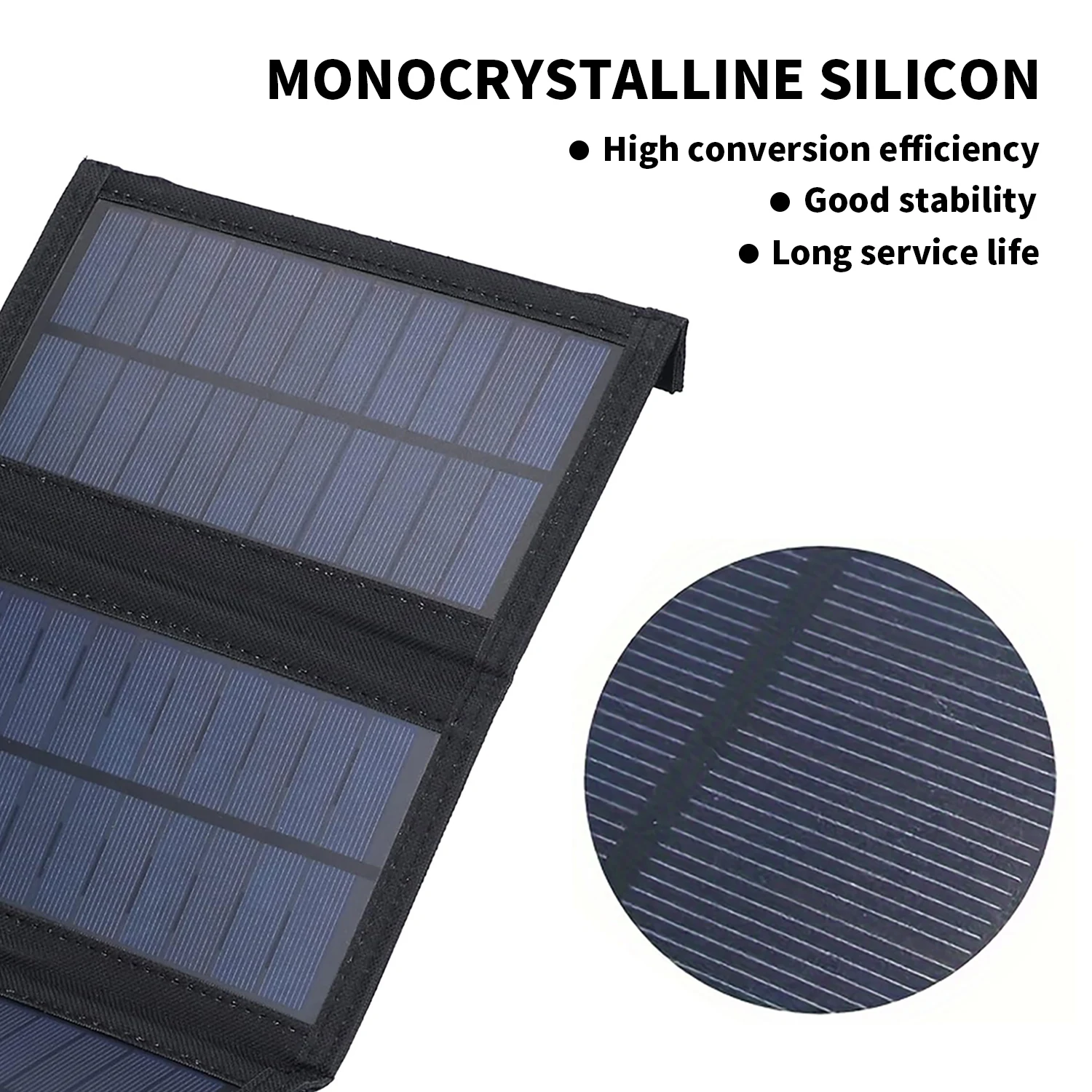 Foldable Solar Panel 20W 50W 6 - đánh giá và giá Usb Charger Dynamo