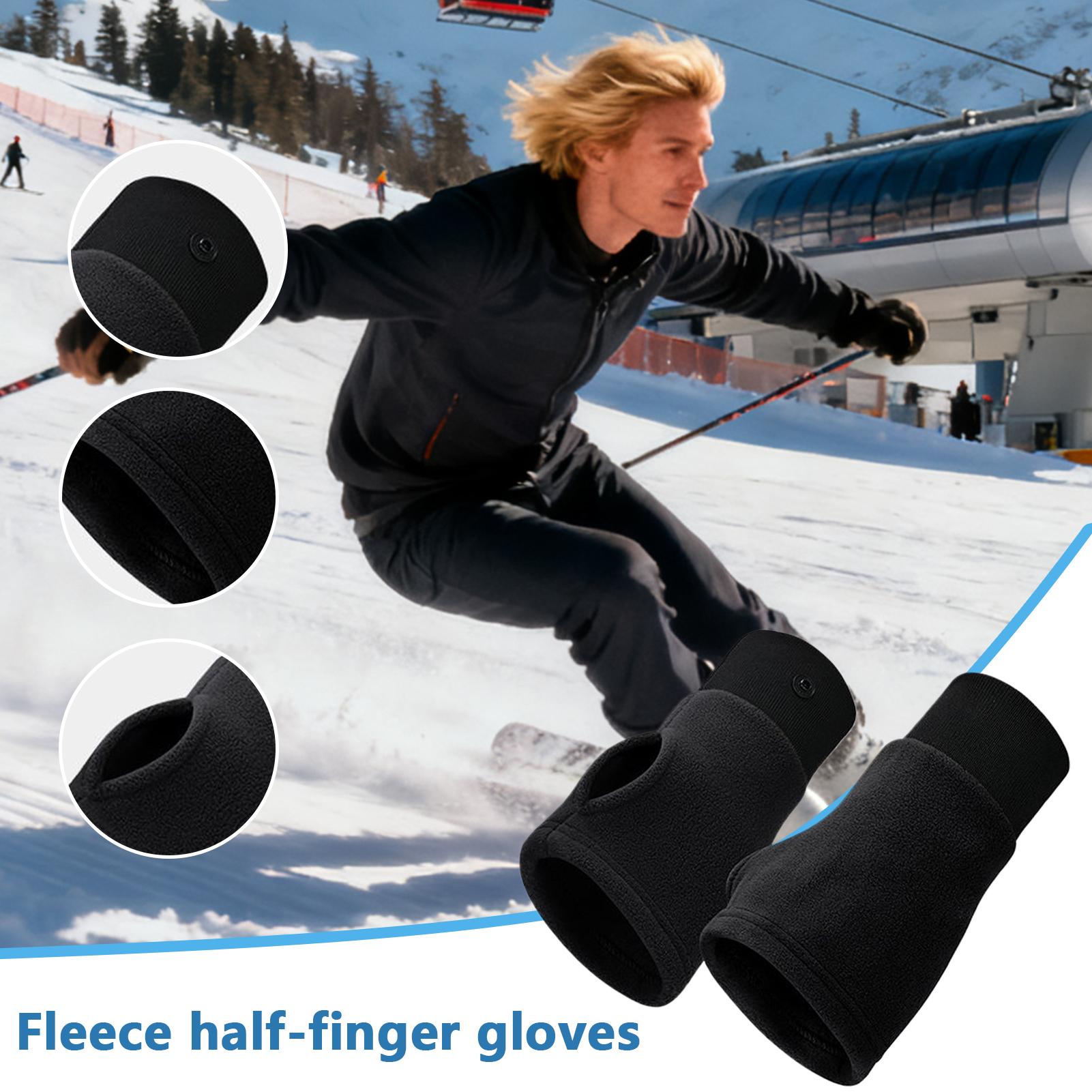 Half Finger Gloves Windproof C - đánh giá và giá Winter Cycling Commute