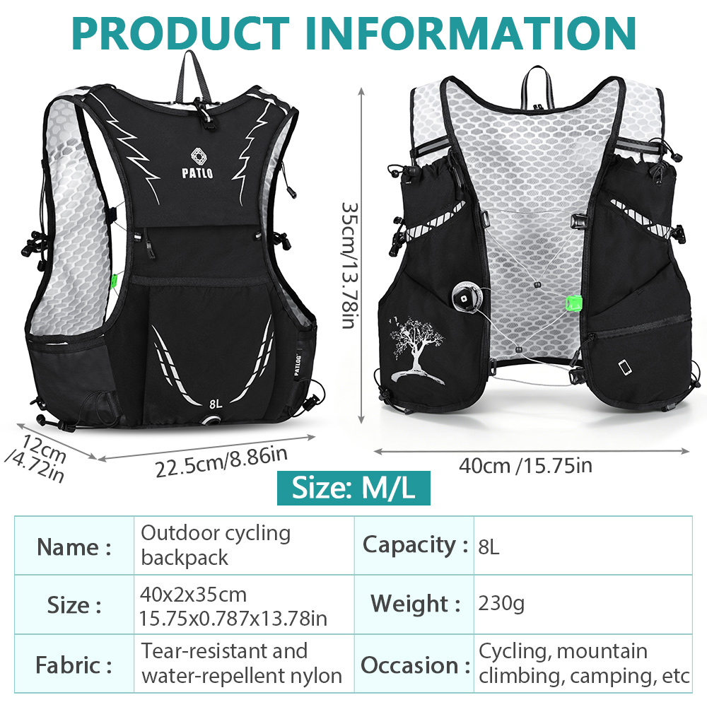 2026 New 8L Outdoor Trail Runn - đánh giá và giá Cycling Commuter Backpack