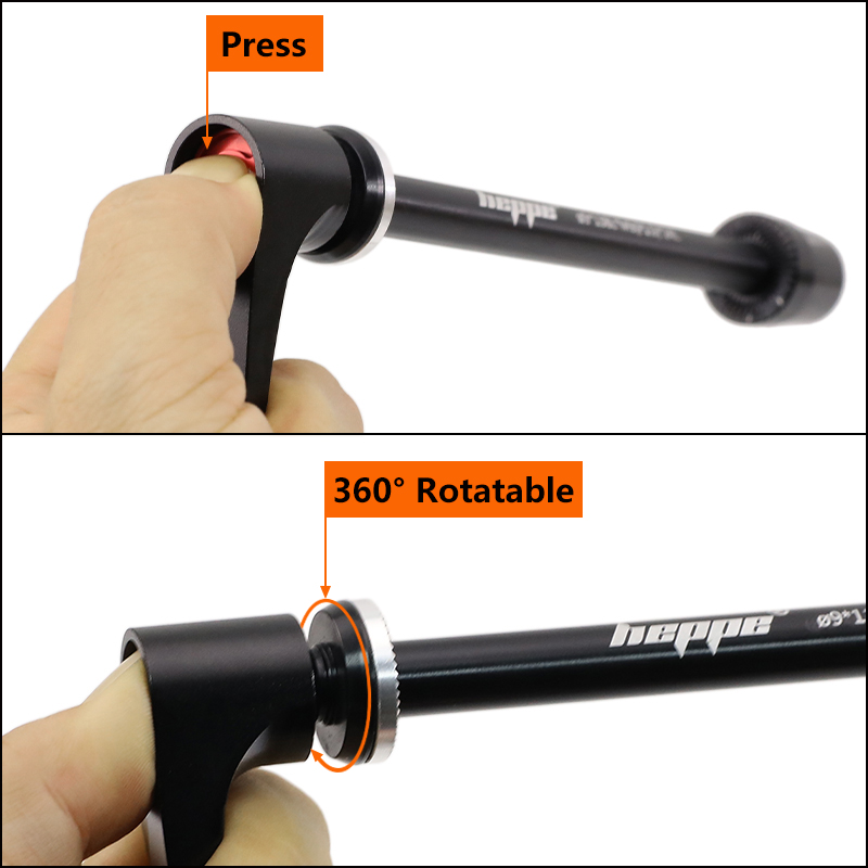 HEPPE Bike Thru Axle 9x100 10x - đánh giá và giá Dynamo Hub Front