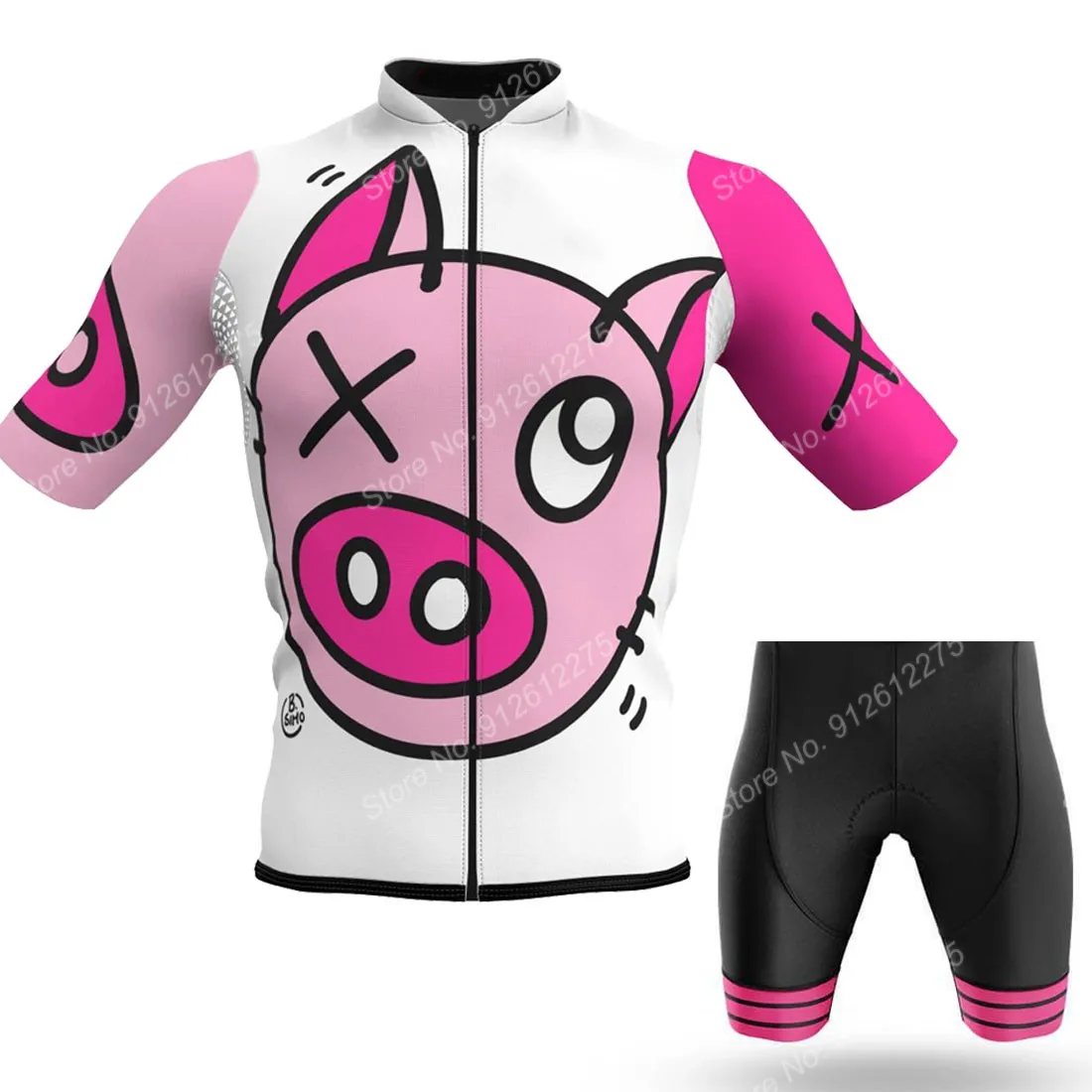 Set Cartoon Comic Pig 2023 Cyc - đánh giá và giá Cycling Commute Shorts