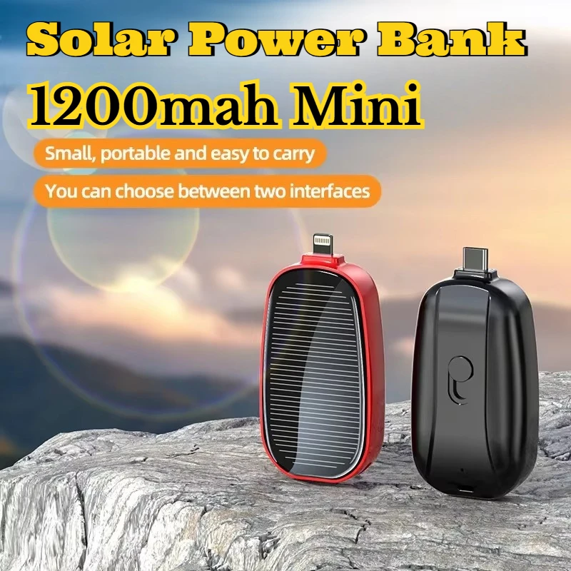 1200mAh Solar Mini Power Bank  - đánh giá và giá Usb Charger Dynamo
