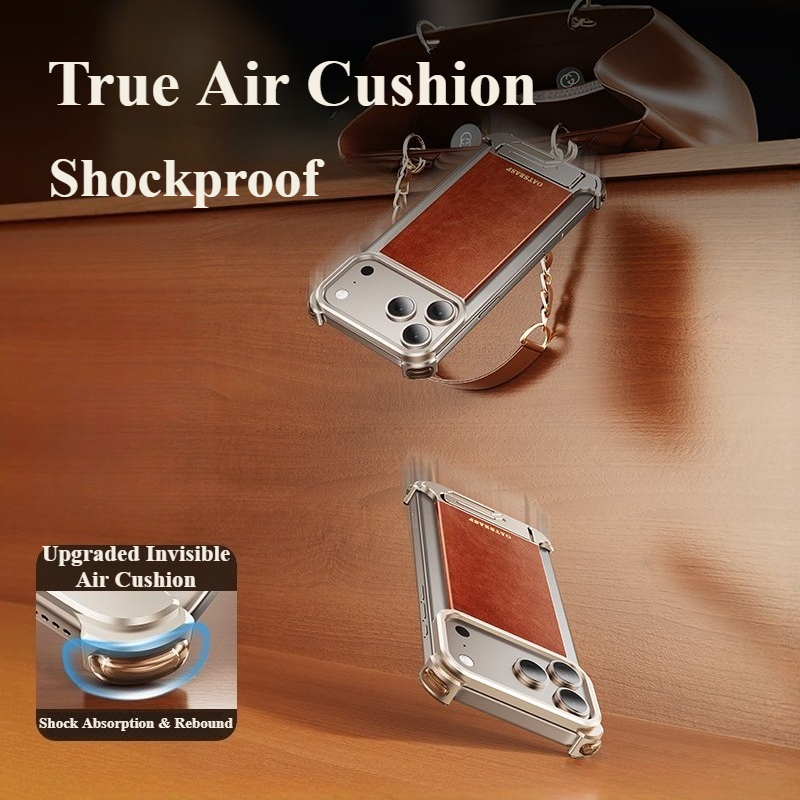 Oatsbasf Leather for iPhone 17 - đánh giá và giá Kickstand Adjustable
