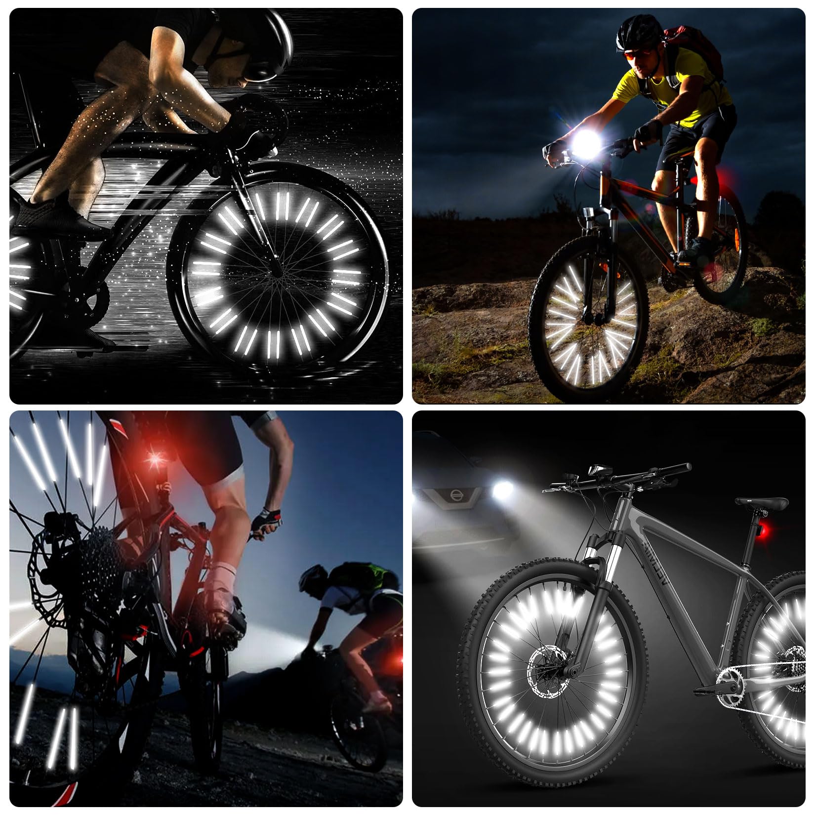 Bike Spoke Reflectors Set - 36 - đánh giá và giá Spoke Reflector Set