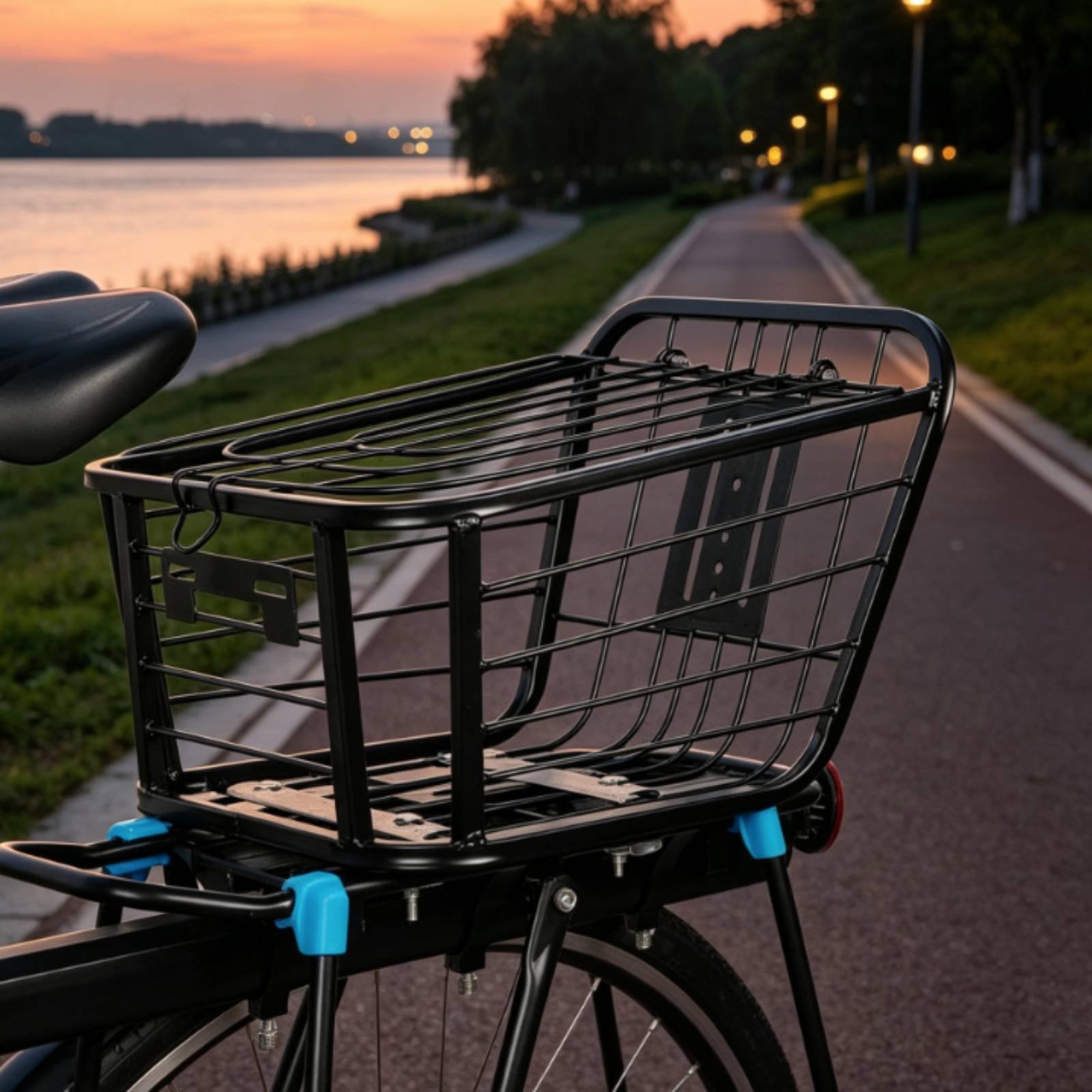 Folding Rear Bike Basket Folda - đánh giá và giá Cycling For Commute