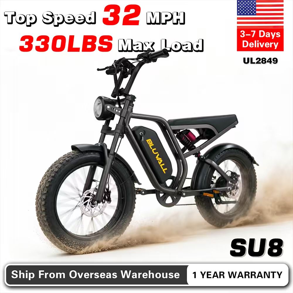 Bluvall Su8 Pack 1500W/2000W 8 - đánh giá và giá Commuting On Road Bike