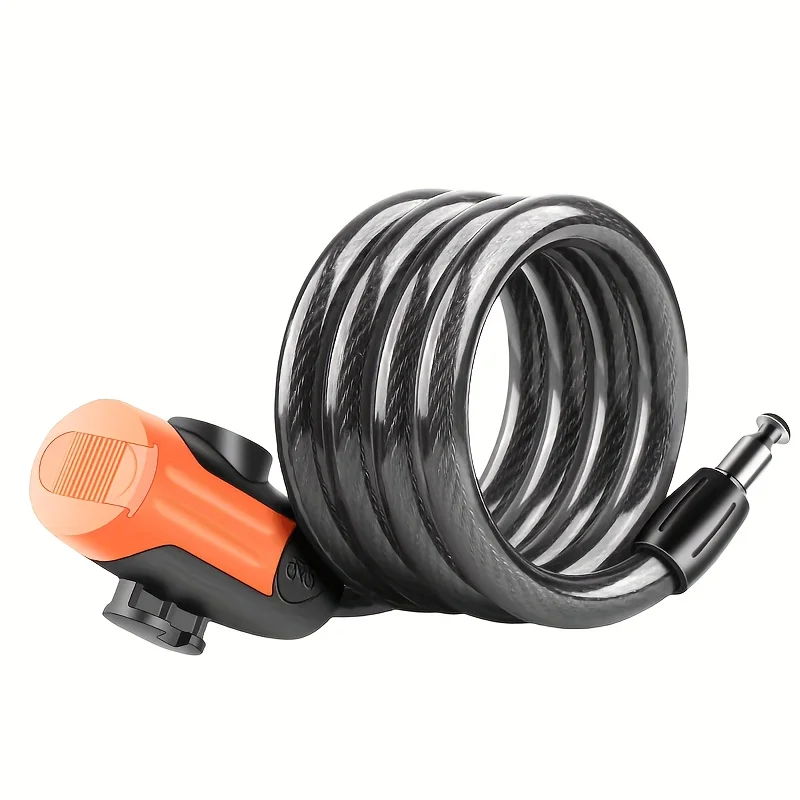 1SET Anti-Cut PVC Coated Keyed - đánh giá và giá Cable Lock Flexible