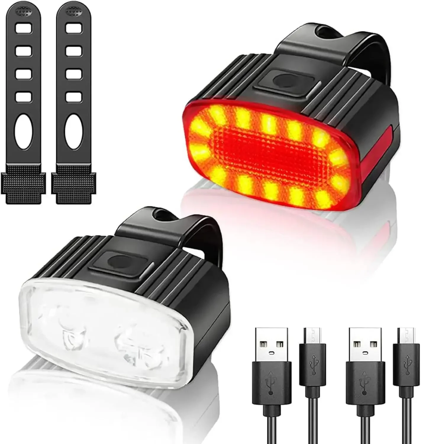 Cycling Bicycle Front Rear Lig - đánh giá và giá Bike Light Front Rear