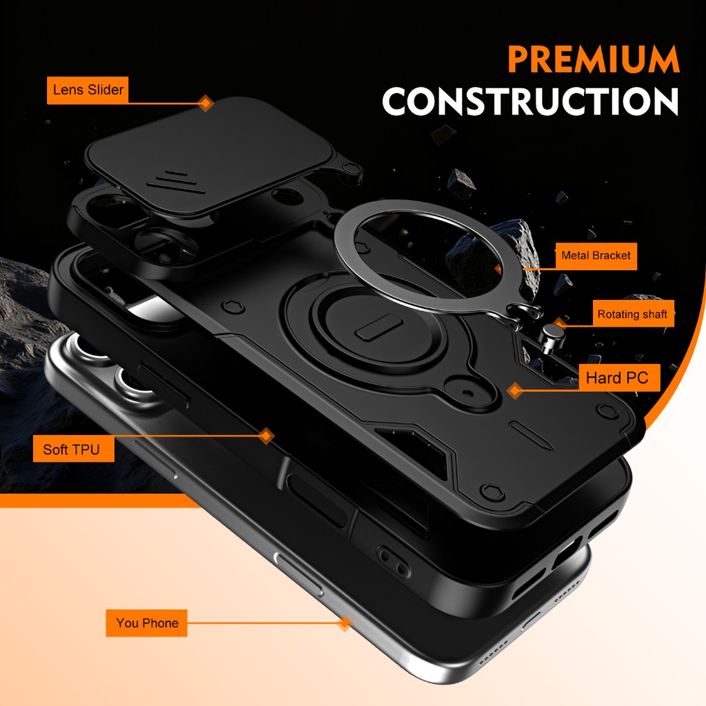 Armor Shockproof Phone Case w/ - đánh giá và giá Kickstand Adjustable