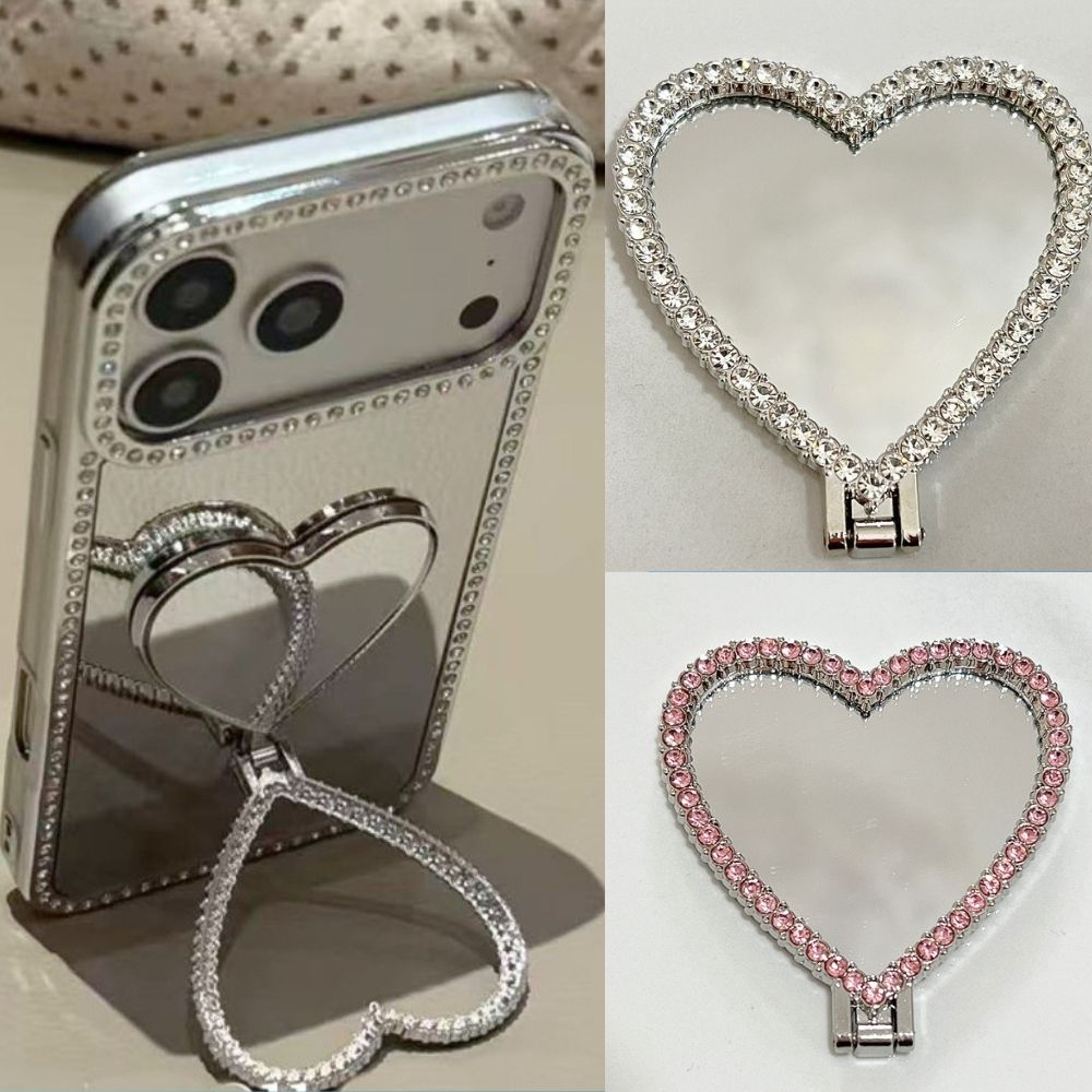 Bling Diamond Heart Phone Stan - đánh giá và giá Kickstand Adjustable