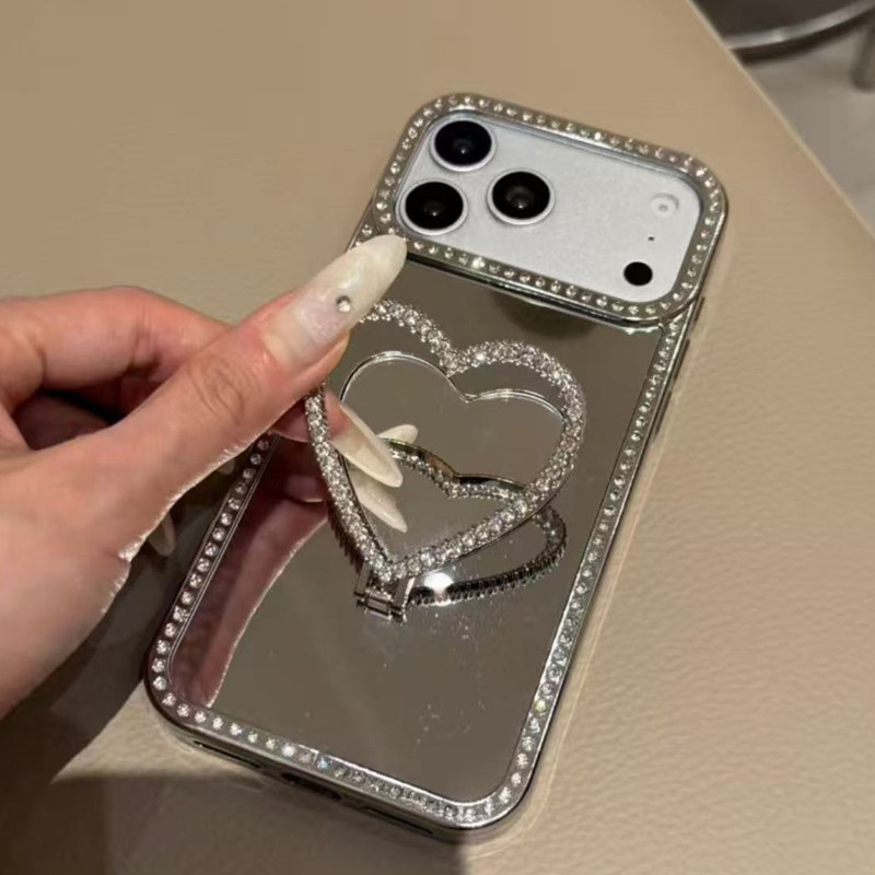 Bling Diamond Heart Phone Stan - đánh giá và giá Kickstand Adjustable