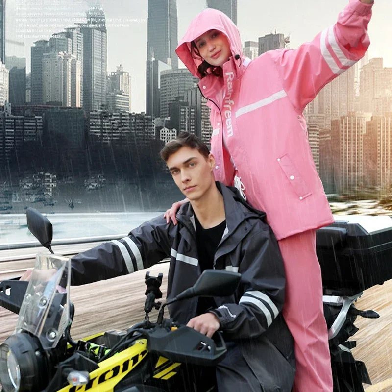 Adult Raincoat Rainpants Water - đánh giá và giá Cycling Rain Jacket Commute