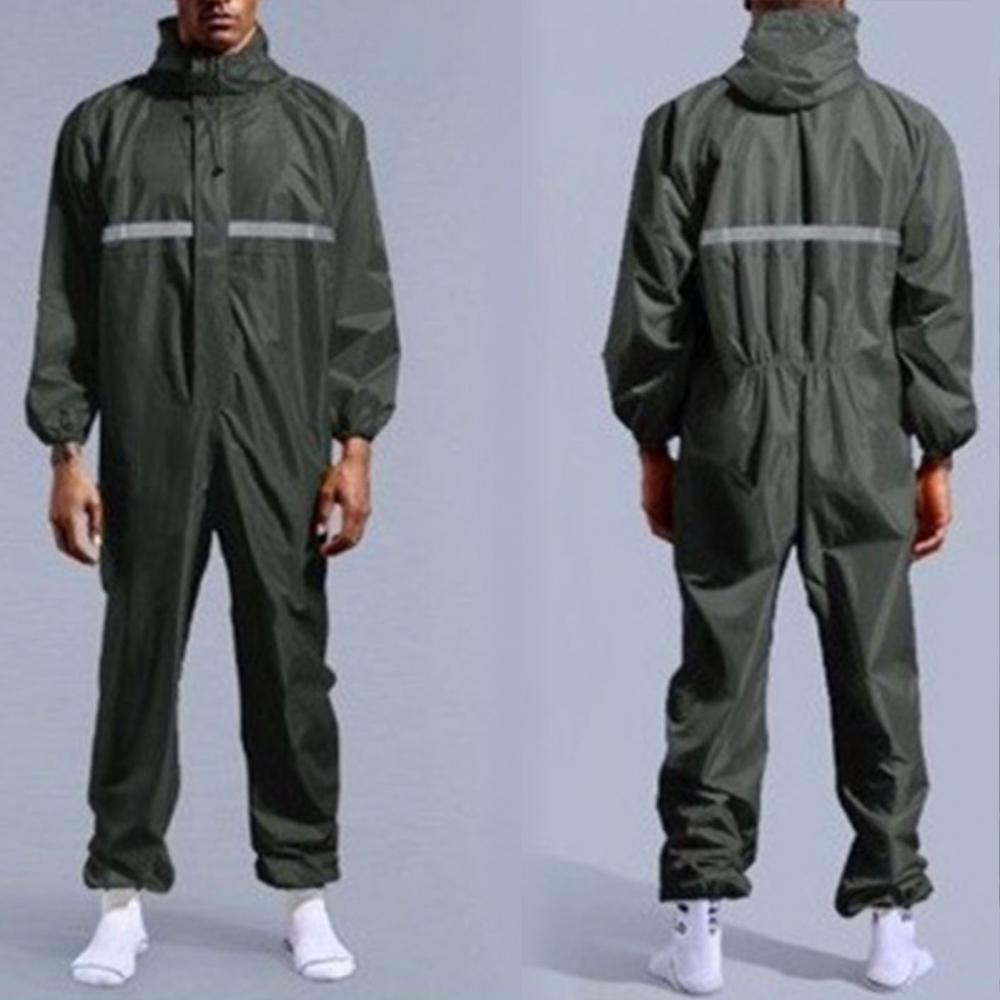 Hooded Raincoat Unisex Fashion - đánh giá và giá Cycling Rain Jacket Commute
