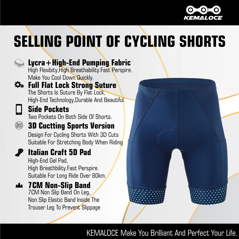 KEMALOCE Men's Cycling Shorts  - đánh giá và giá Cycling Commuter Pants