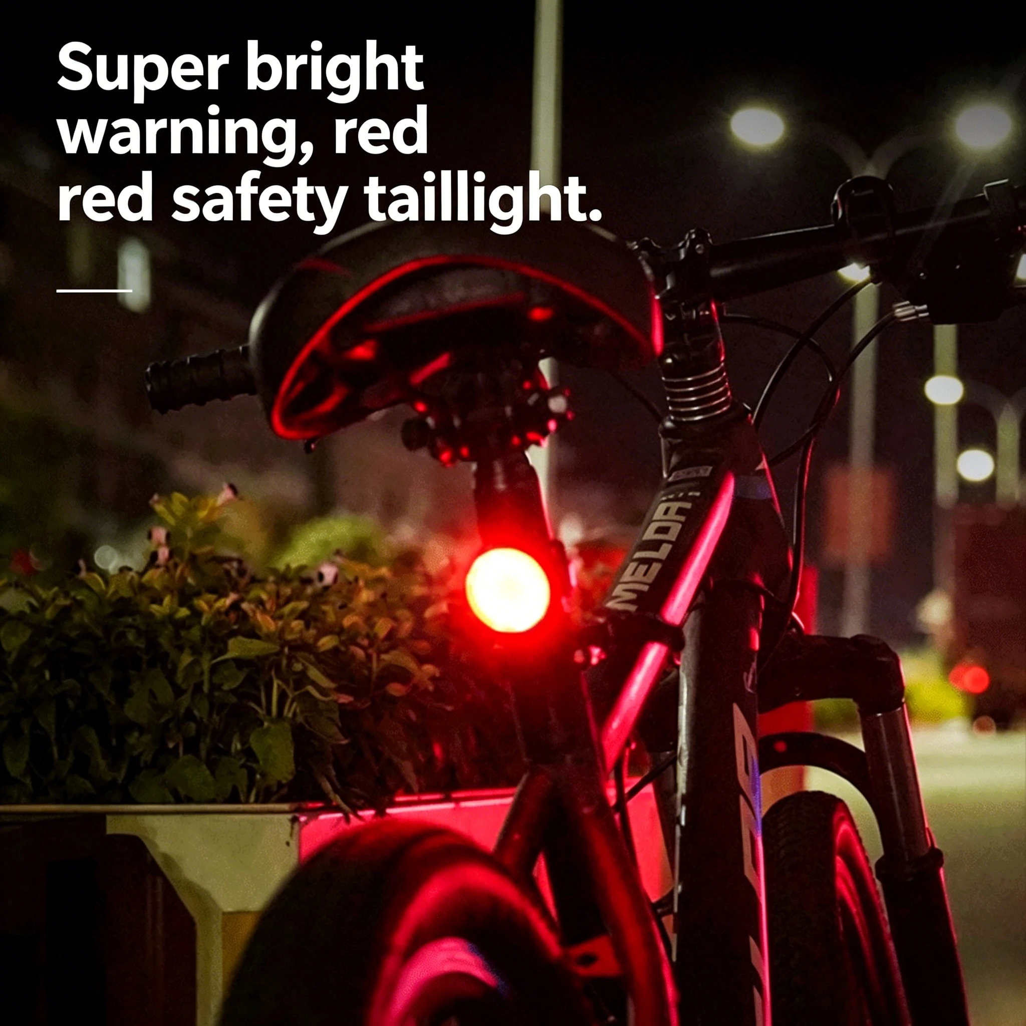 USB Rechargeable Waterproof LE - đánh giá và giá Bike Light Front Rear