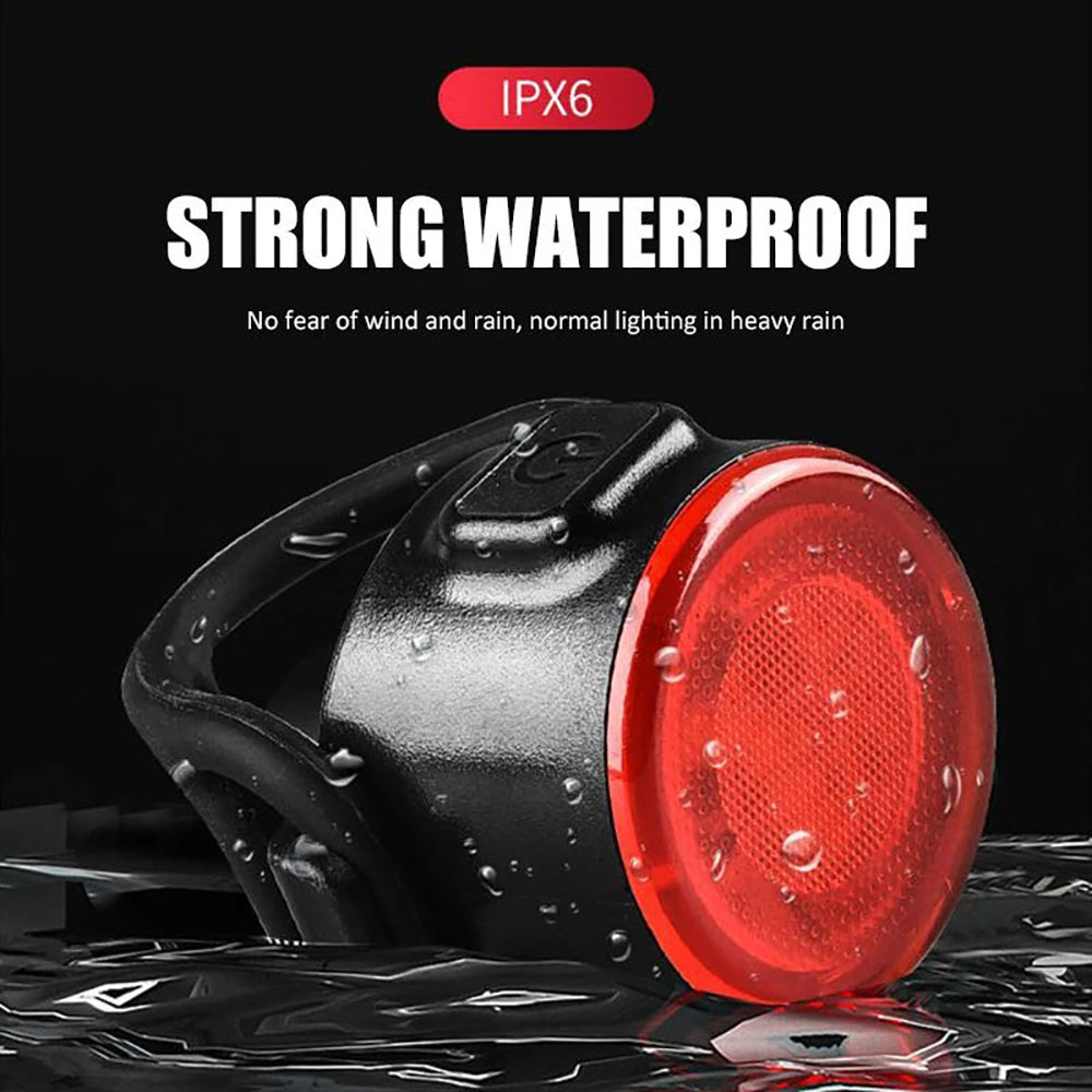 USB Rechargeable Waterproof LE - đánh giá và giá Bike Light Front Rear