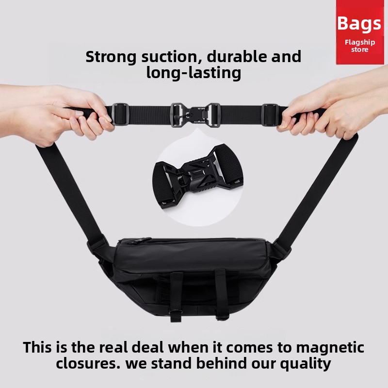 Magnetic Buckle Men Crossbody  - đánh giá và giá Cycling For Commute