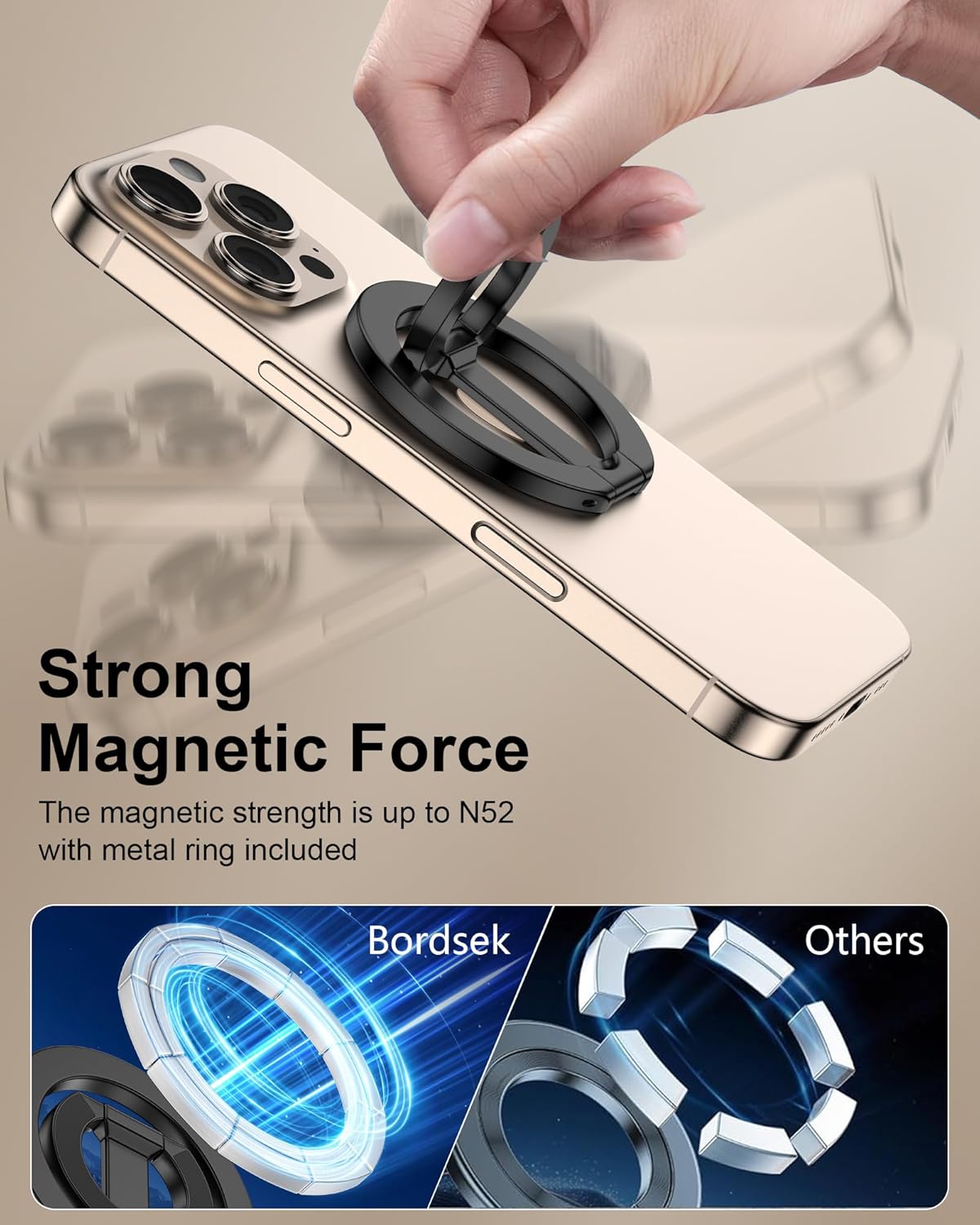 Phone Grip Holder Stand Dual-S - đánh giá và giá Kickstand Adjustable