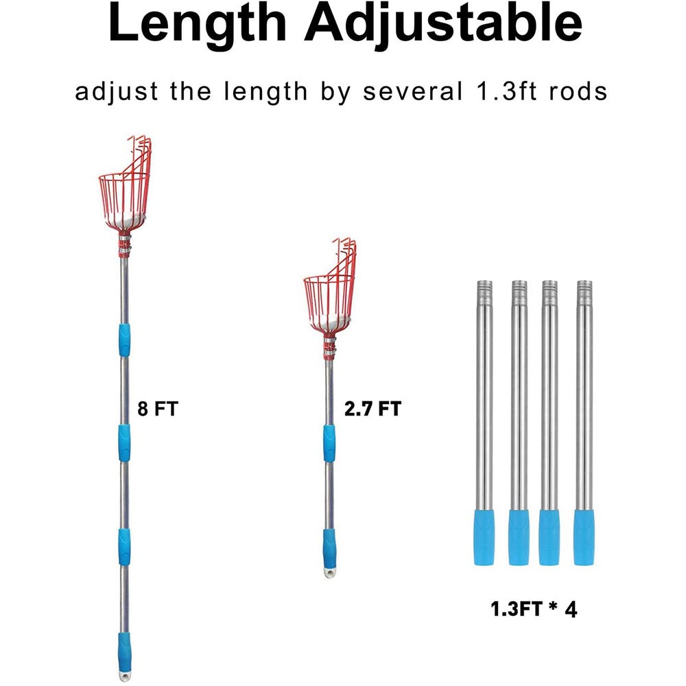 260cm Fruit Picker, Adjustable - đánh giá và giá Cycling Zones